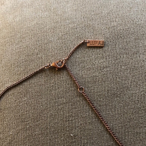 Luv AJ Rose Gold plated Full Bloom Lariat necklace - Picture 5 of 8